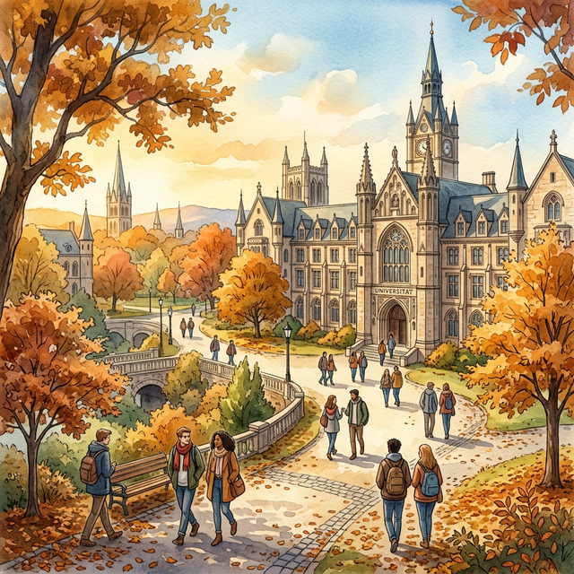 German university campus